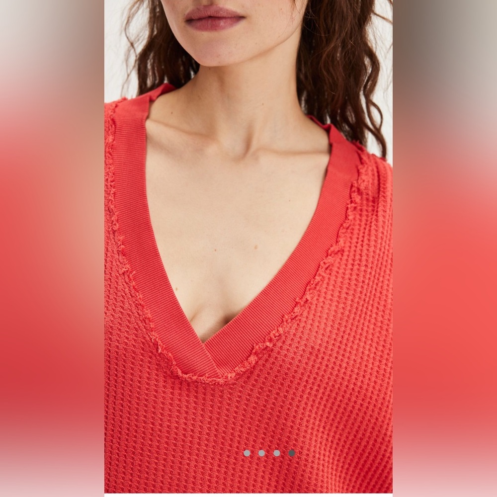 NWT We The Free Ricky Thermal high risk red long sleeve XL - Picture 3 of 6